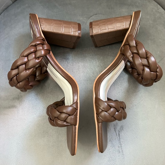 Mi.iM Ronin Chocolate Heeled Sandals - 6.5 - Picture 4 of 7